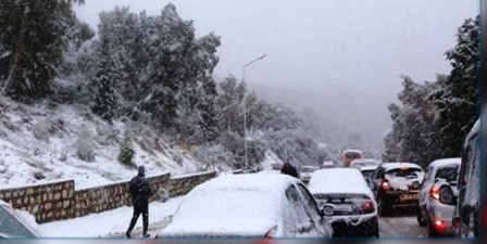 Tunisie- Communiqué : liste des routes bloquées en raison de la neige
