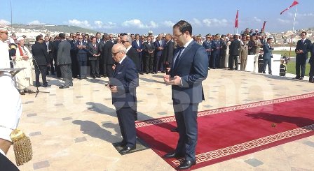 Tunisie – Les trois présidents commémorent la bataille de l’évacuation à Bizerte