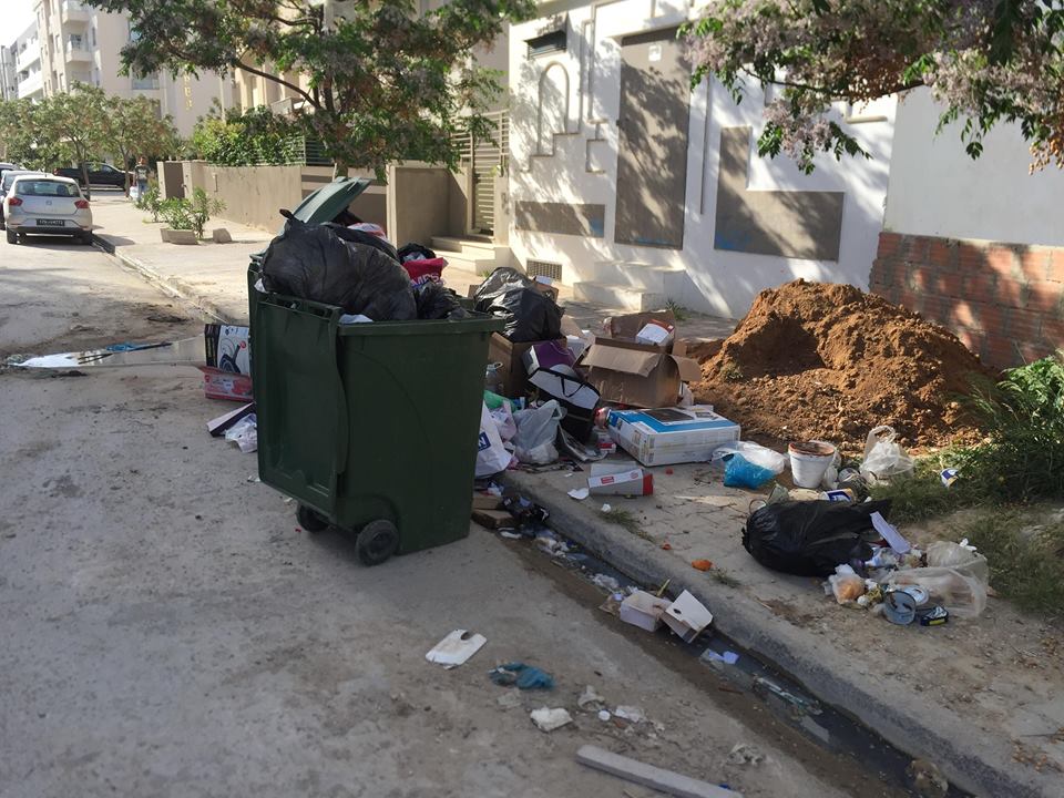 Bizerte: Dest tonnes de déchets ménagers envahissent les quartiers