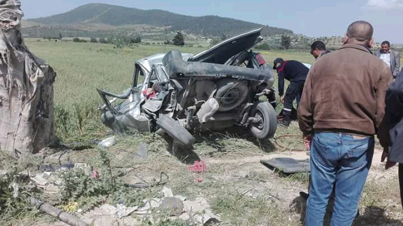 Tunisie: Un accident décime une famille tuant cinq de ses membres dont un bébé
