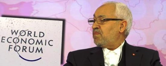 Tunisie – Des critiques contre la présence de Ghannouchi à tous les forums de DAVOS