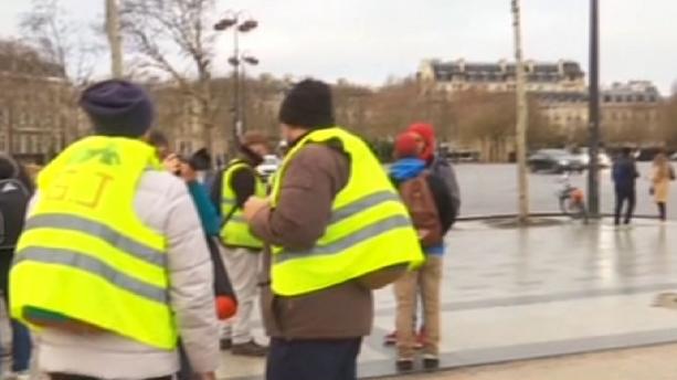 France: Les Gilets jaunes manifestent pour la 11ème semaine à Paris