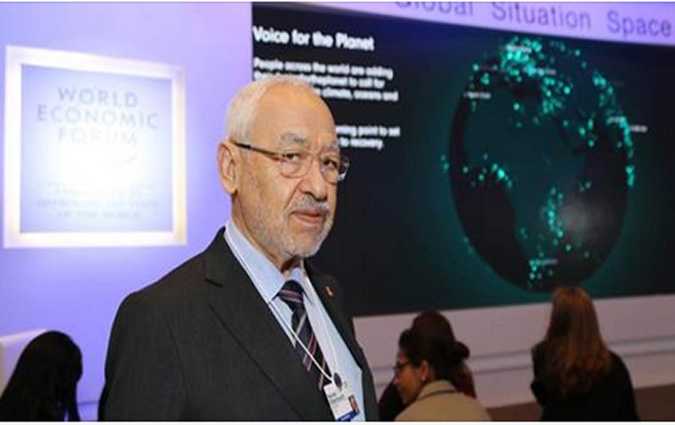 Tunisie: Participation de Rached Ghannouchi au Forum de Davos, Ennahdha dénonce une campagne d’arrogance