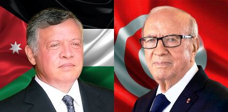 Tunisie – Le Roi Abdallah de Jordanie en visite officielle à Tunis