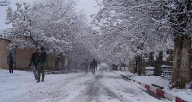 Tunisie: Fermeture de la RN 4 à Siliana en raison de fortes chutes de neige