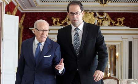 Tunisie: Discours critique de BCE, Youssef Chahed refuse de commenter