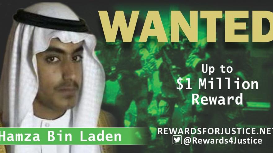 Un million de dollars offert par les Etats-Unis pour retrouver le fils de Ben Laden