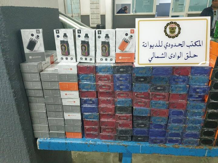 Tunisie: Saisie d’un lot de cigarettes électroniques au port de la Goulette pour une valeur de 184.000 dinars