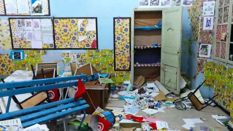 Tunisie-Des élèves sont responsables des actes de vandalismes de l’école primaire de Moknine