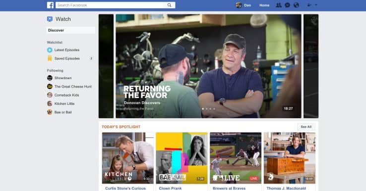 Facebook lance son nouveau programme de publicité vidéo premium