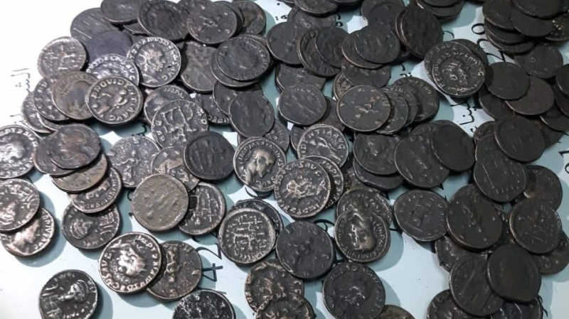 Tunisie [Photos]: 600 pièces de monnaies archéologiques saisies à Sfax