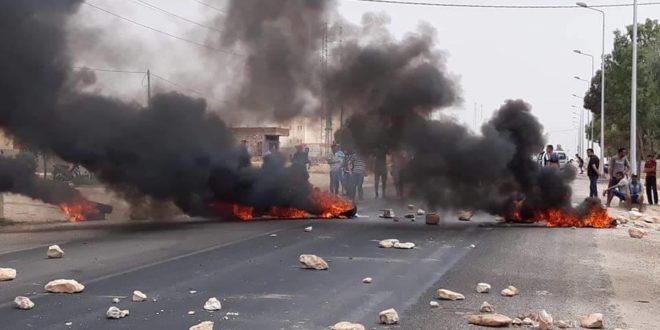 Tunisie: Protestations nocturnes à Gafsa après l’émission d’un verdict contre deux jeunes