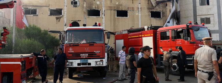 Egypte: 10 morts et 15 blessés dans l’incendie d’une usine