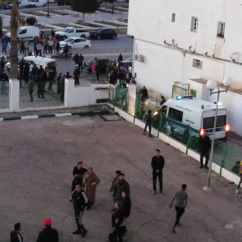 Tunisie [Vidéo]: Effondrement du mur de la Salle Aziz Miled à Kairouan