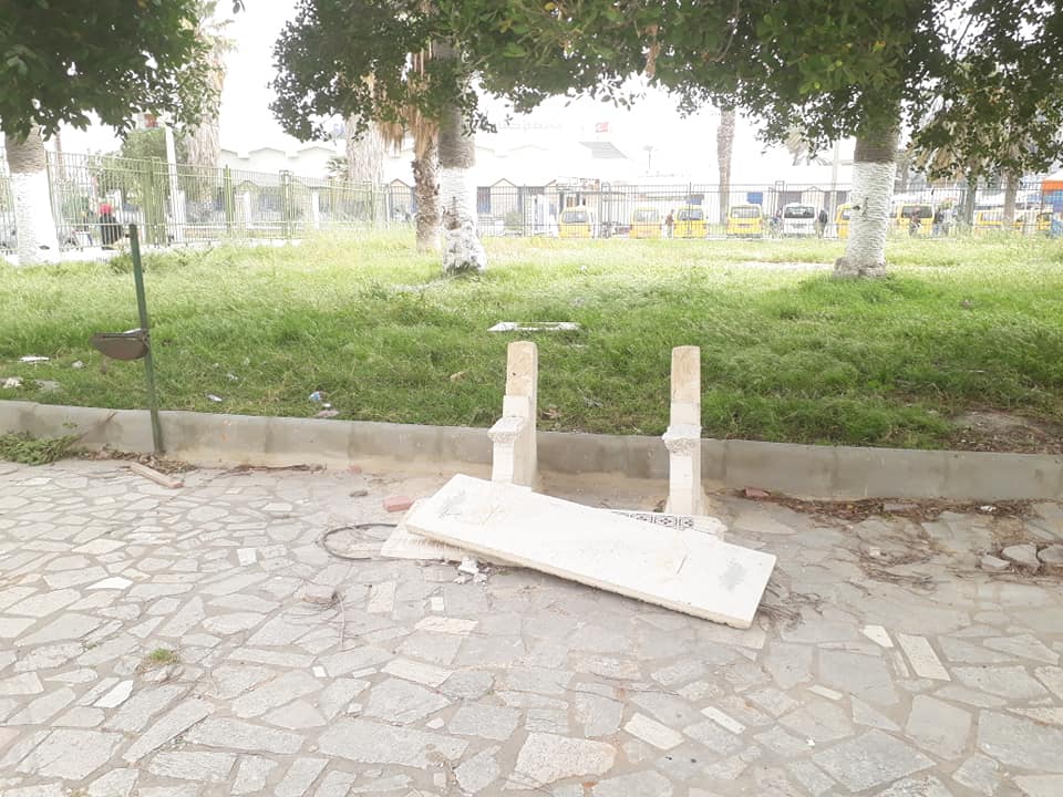 Tunisie- La commune de Hamam Lif condamne des actes de vandalisme perpétrés dans le jardin municipal