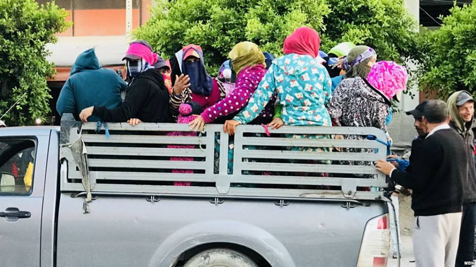 Tunisie- Un mouvement protestataire sous le signe “Non aux camions de la  mort” à Sidi Bouzid