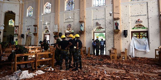 Sri Lanka- Le bilan des victimes s’alourdit et le gouvernement décrète une journée de deuil national