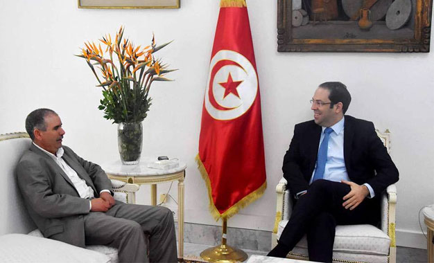 Tunisie: Youssef Chahed et Noureddine Taboubi ont discuté de la manière de résoudre la crise dans le secteur du transport