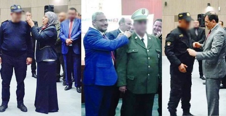 Tunisie – Des agents et cadres de l’intérieur reçoivent les insignes et les promotions des mains des membres d’Ennahdha
