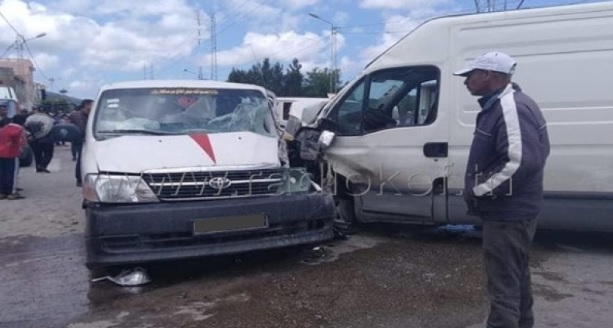 Tunisie – Béja : Plusieurs blessés dans un accident de la route à Ouechtata