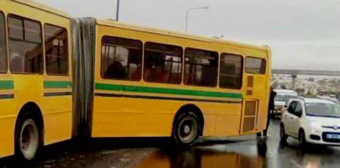 Tunisie – Mellassine : Onze blessés dans le dérapage d’un bus de la Transtu