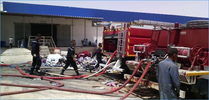 Tunisie: Incendie dans entrepôt de fripe à Kairouan