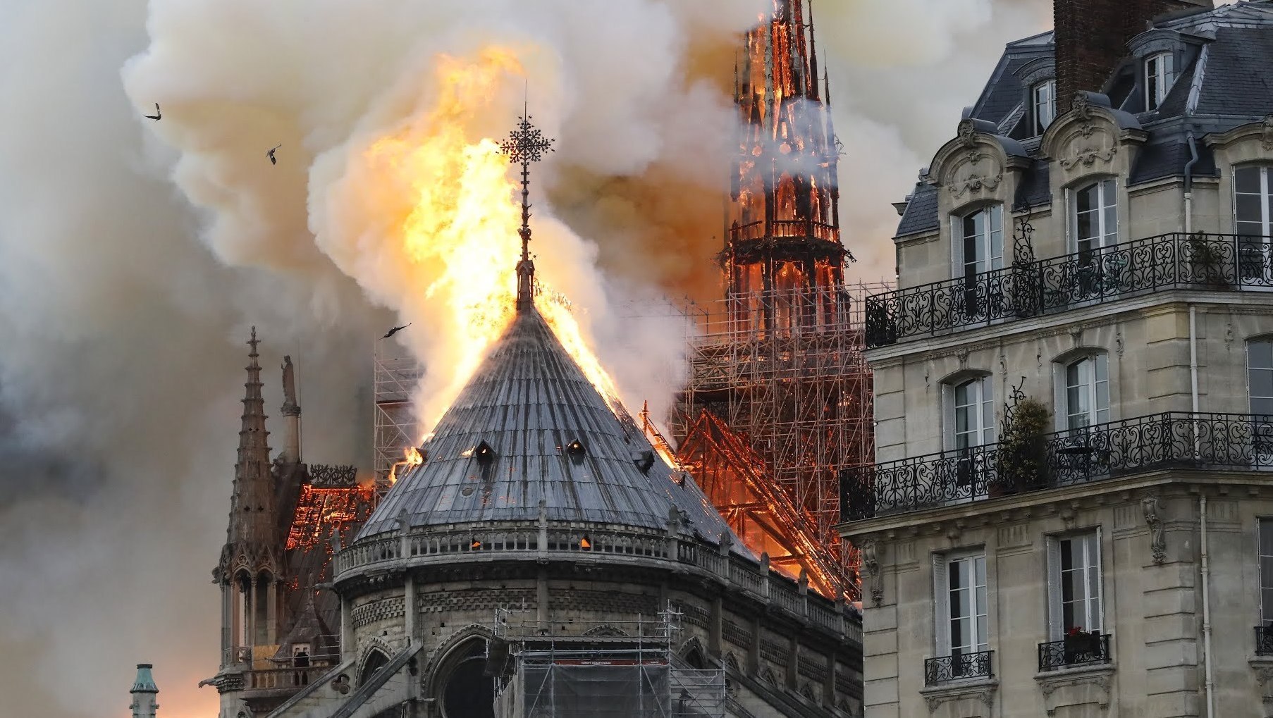 France- La voûte de Notre-Dame de Paris risque toujours de s’effondrer
