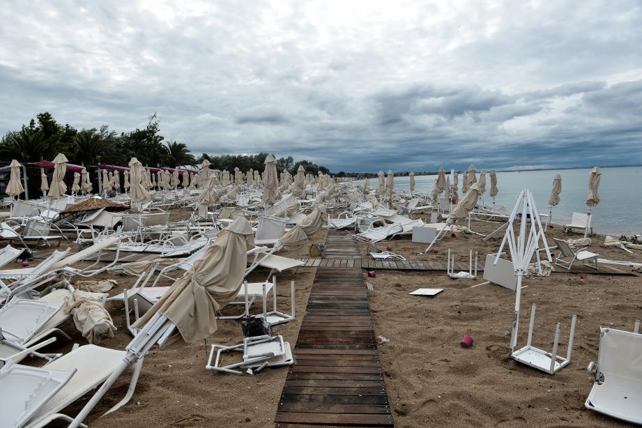 Grèce: Décès de sept touristes lors de violents orages de grêle