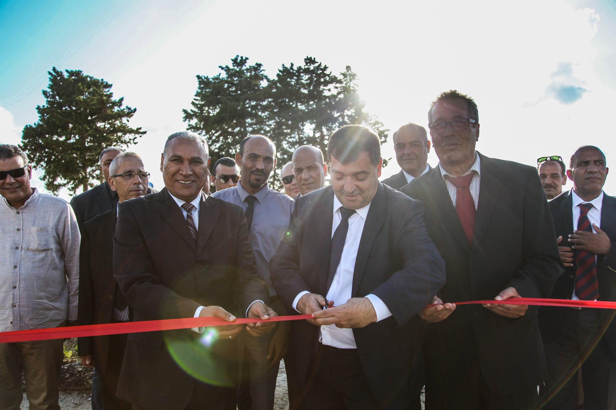 Tunisie-[photos] René Trabelsi inaugure la résidence de campagne”Dar El Karma”