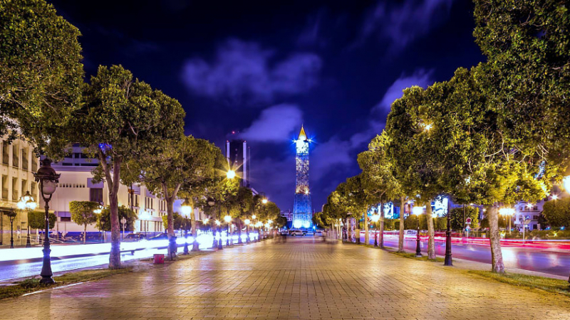 Tunisie: L’Avenue Habib Bourguiba sans voiture!