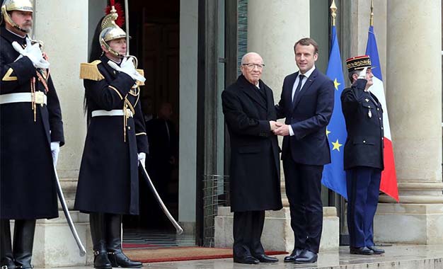 Tunisie –  L’Elysée présente ses condoléances au peuple tunisien en arabe