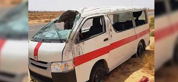 Tunisie – Gabes : Deux morts et six blessés dans un accident de la route