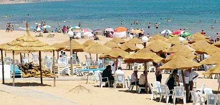 Tunisie – Bizerte : Arrestation d’un individu qui exploitait illégalement la plage de Sidi Salem