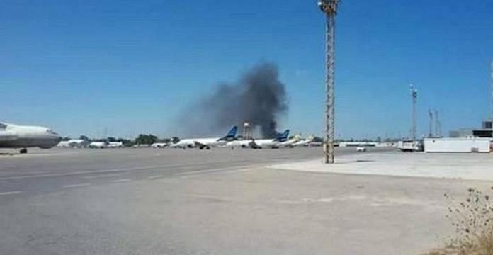 Libye: Trois blessés dans la chute de missiles sur l’aéroport de Maitiga à Tripoli
