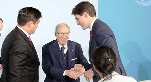 Décès de BCE : Le premier ministre canadien se dit de tout cœur avec les tunisiens