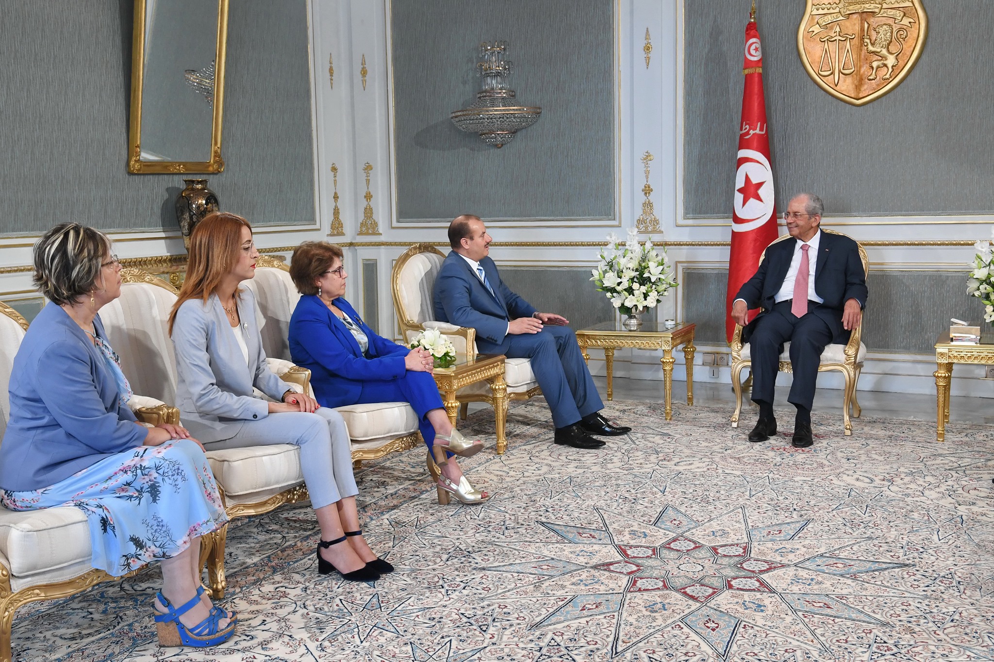 Tunisie-  Ennaceur reçoit le président de l’Association des magistrats tunisiens au palais de Carthage