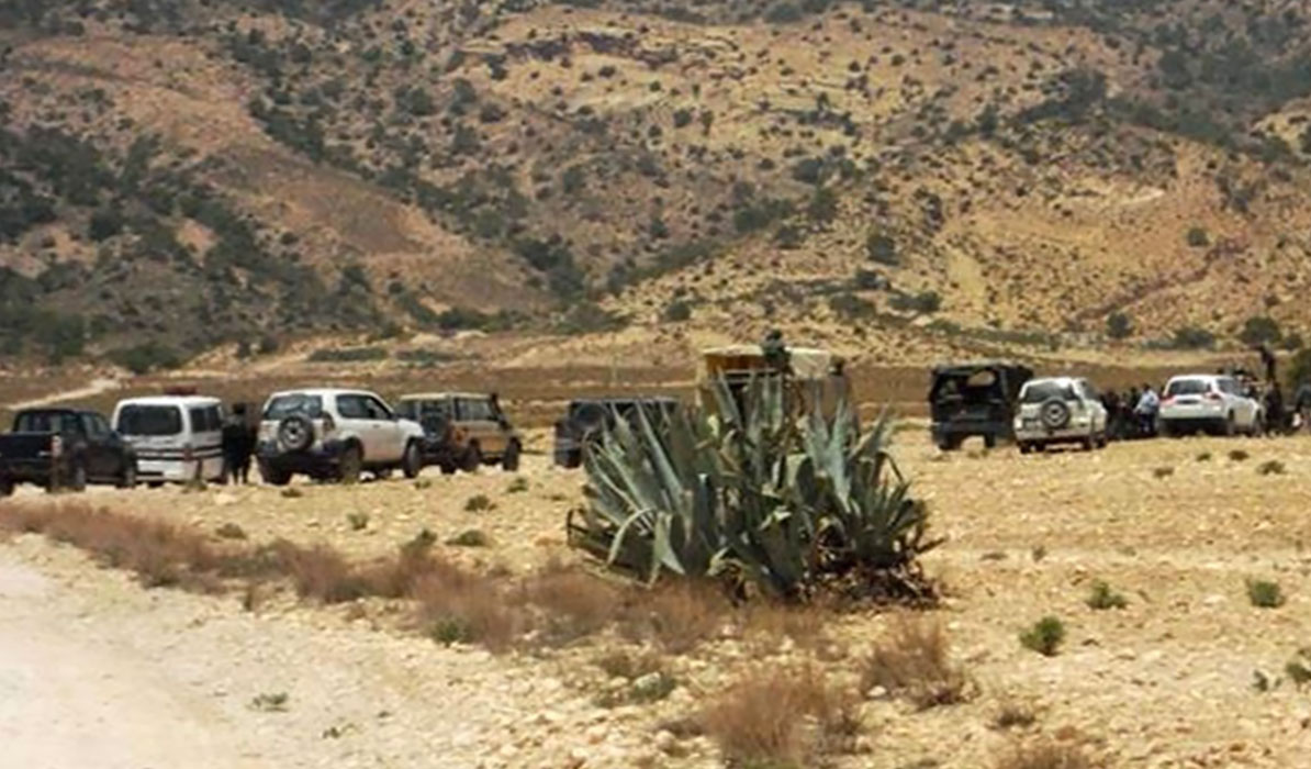 Tunisie- Un incendie dans la zone militaire fermée de Mont Semmama