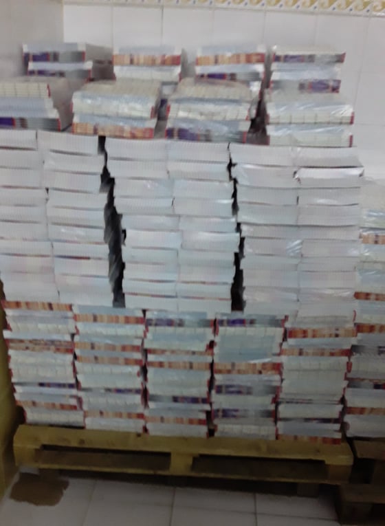 Tunisie [Photos]: Saisie de 11.200 cahiers subventionnés à Tunis
