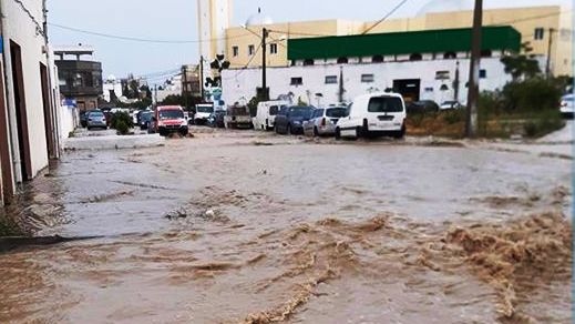 Tunisie – Bizerte généreusement arrosée par les pluies