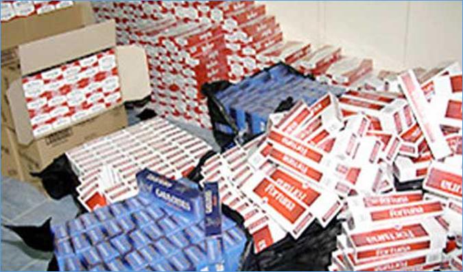 Tunisie: Saisie de 5.000 paquets de cigarettes de contrebande pour une valeur de 16.000 dinars