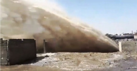 Tunisie – Gafsa : Explosion d’une conduite d’eau potable à Moulares
