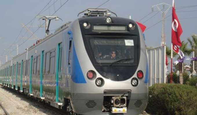 Tunisie: Interruption de la circulation des trains de la banlieue sud