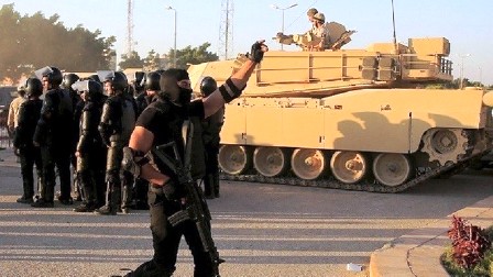 La police égyptienne abat onze terroristes
