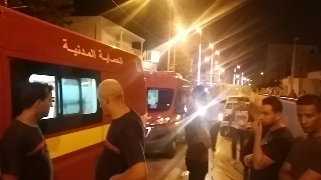 Tunisie [Photos]: 31 blessés dans l’accident d’un autobus à Radès