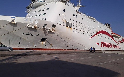 Tunisie: Report  par la CNT de deux traversées du Car Ferry Carthage