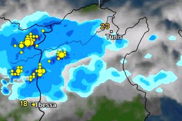 Tunisie – Nouvelle alerte météo
