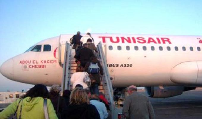 Tunisie: Baisse de 26,4% du trafic des passagers sur Tunisair