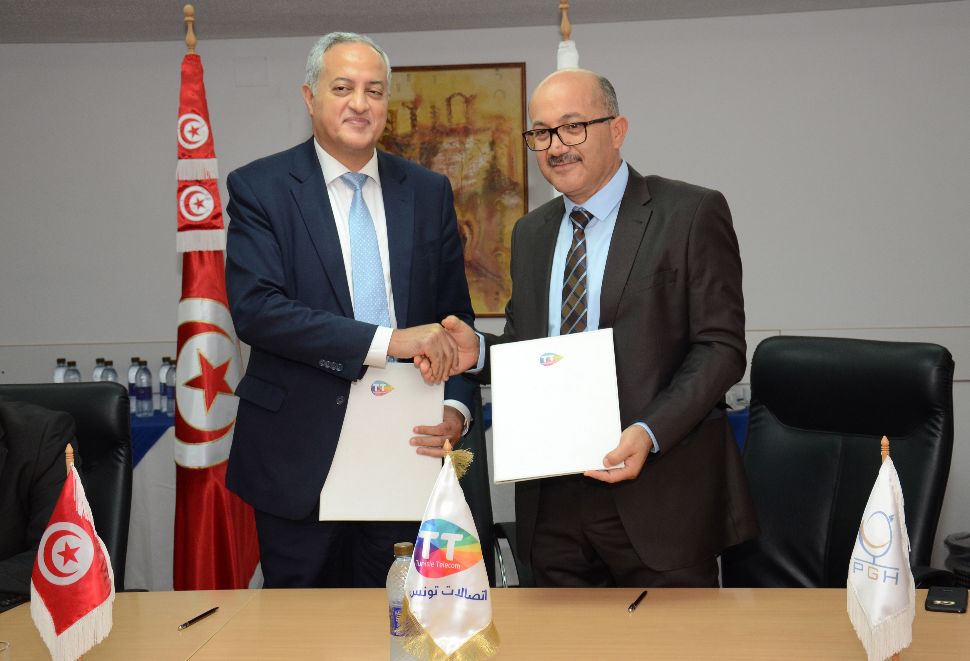 Tunisie Telecom et Poulina  un partenariat solide et mature !