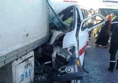 Tunisie – Sousse : Huit blessés, dont deux enfants, dans un accident de la route