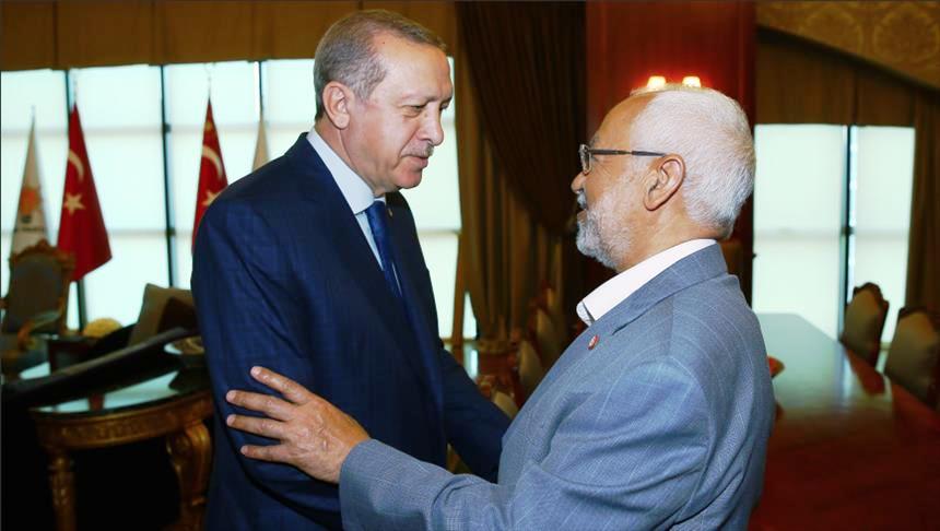 Ghannouchi reçu par Erdogan à Istanbul